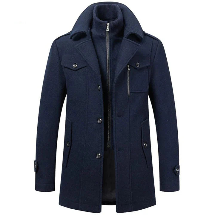 Peaky Blinders Winterjas Met Hoge Kraag Voor Heren